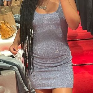 LIKE NEW Alexander Wang glitter dress